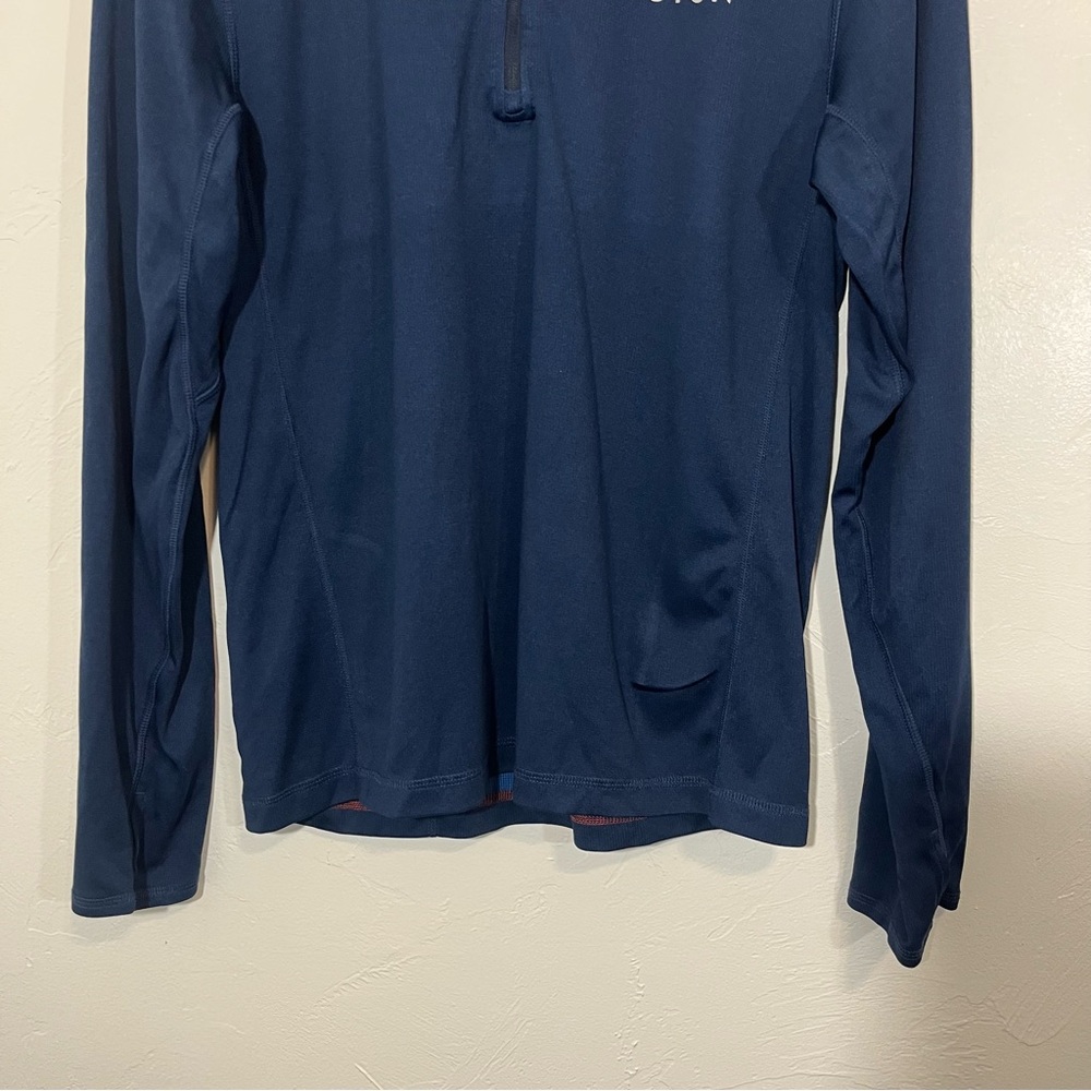 Rhone x Peloton Performance Pullover Navy Blue Lightweight Shirt Jacket Small - Picture 4 of 10